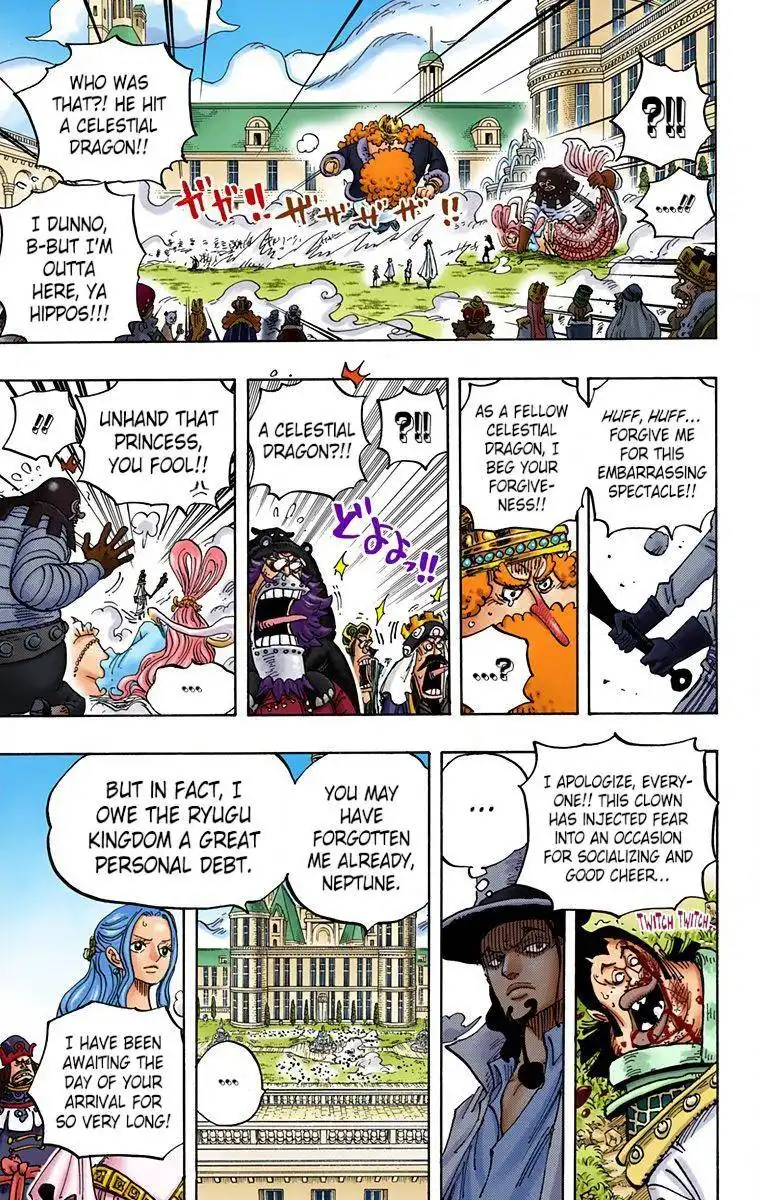 One Piece - Digital Colored Comics Chapter 908 14